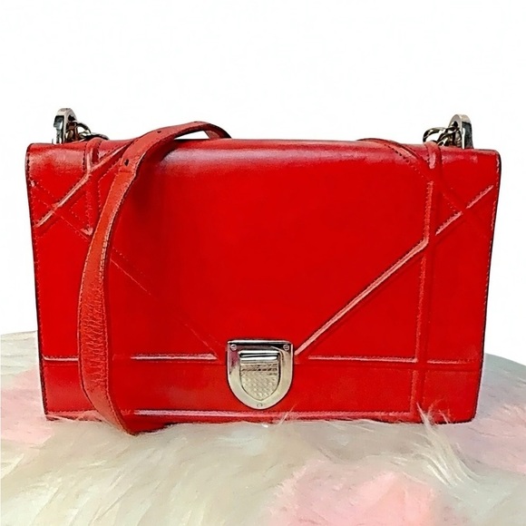 Dior/ Diorama leather crossbody bag - Picture 3 of 11